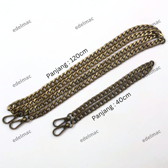 Gambar Rantai Kait Tas Hand Bag Selempang Gagang Aksesoris Sling Bag Chain II dari fines shop undefined Tokopedia