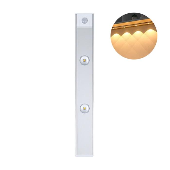 Gambar Lampu LED Light Bar Induction Sensor USB Rechargeable 30 cm - HB03 dari tokohappytos undefined Tokopedia