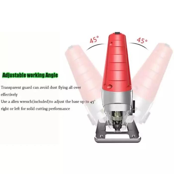Gambar NEW Electric Jigsaw 1200W power tools cutting wood Household Chainsaw dari Master Starr undefined Tokopedia