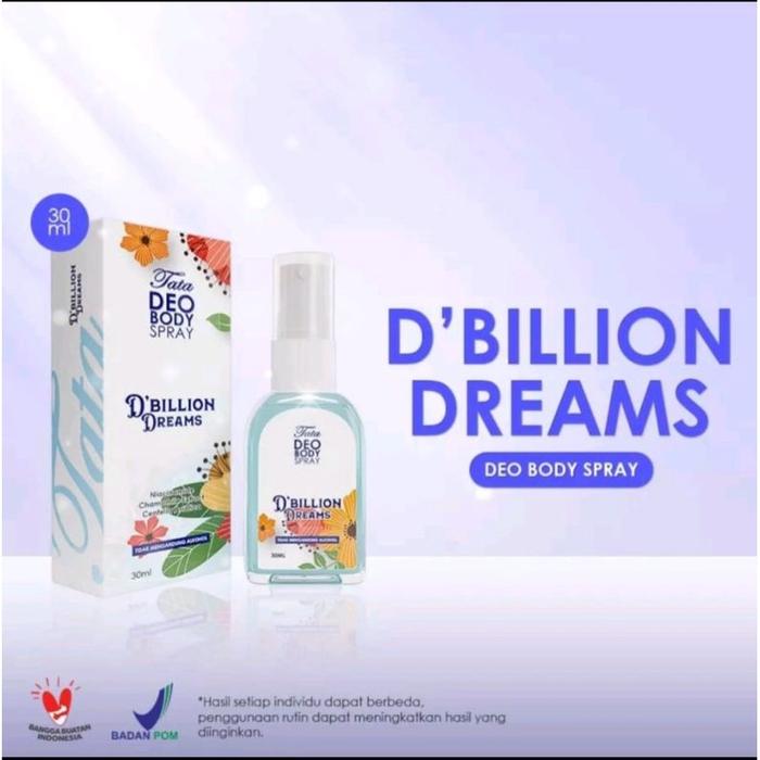 Gambar TATA Deo Body Spray 30ml - D'Billion Dream dari CasaBeauty undefined 5 Tokopedia