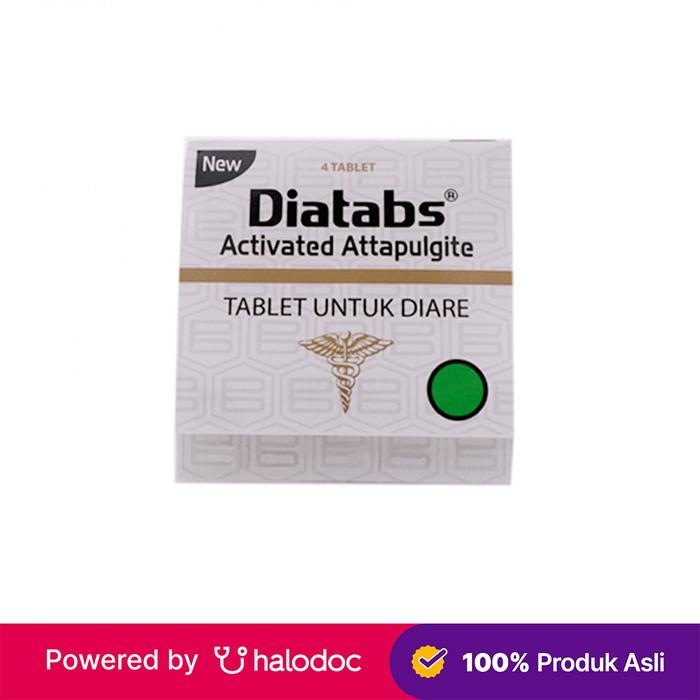 Gambar New Diatabs 4 Tablet - Obat Diare - Halodoc dari Apotek Kosambi Jakarta Barat undefined Tokopedia
