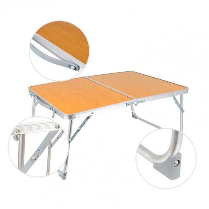 Gambar ER Portable Folding Table Outdoor Camping Desk Furniture Reusab dari Eastblue Rule undefined Tokopedia