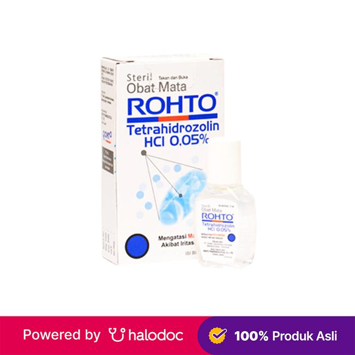 Gambar Rohto Steril Eye Drop 7 ml - Obat Mata Gatal,Kering & Merah - Halodoc dari Apotek Najeeb Farma Bekasi undefined Tokopedia