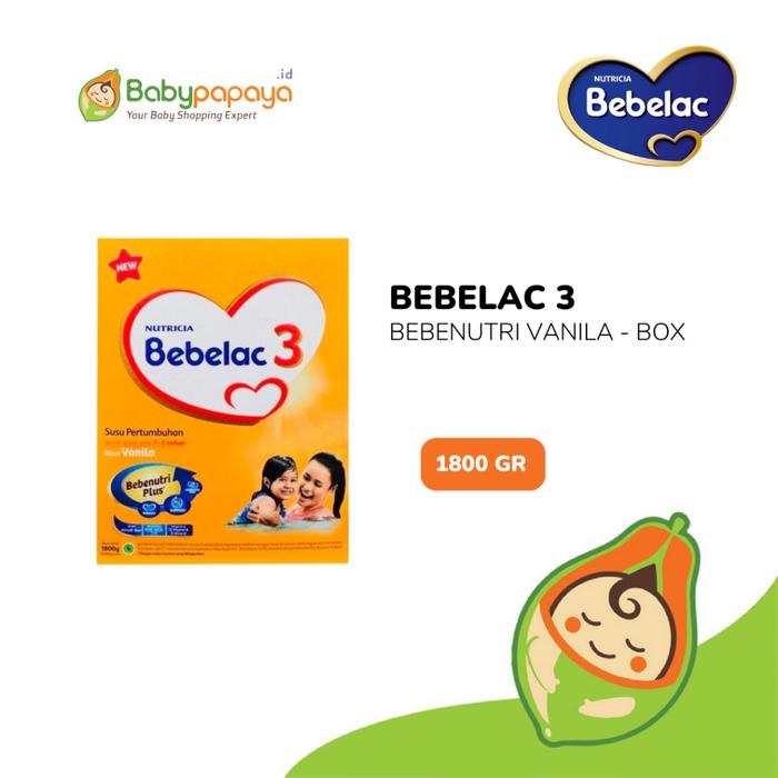 Gambar Bebelac Vanila & Madu All Size - 3 Bebenutr Vnl 1800g dari Babypapayaid undefined Tokopedia