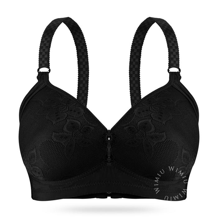Gambar WIMIU BH Wanita Cup Jumbo Bra Pakaian Dalam Wanita Bra B1305 - Black, 36 dari Wimiu undefined Tokopedia