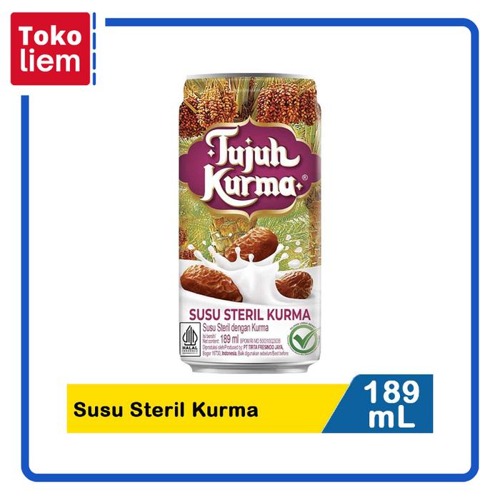 Gambar Tujuh Kurma Susu Steril Kurma 189mL dari CV MULTIJAYA ABADI undefined Tokopedia