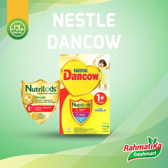Gambar Dancow 1+ Vanila Nutritods / Susu Dancow 1+ Rasa Vanila 750 gr dari Rahmatika Freshmart Jakarta Selatan undefined Tokopedia