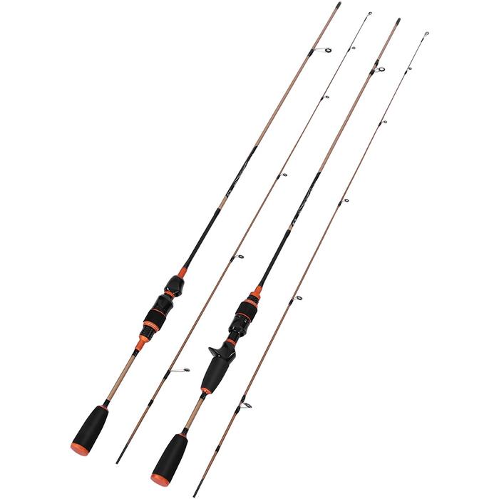 Gambar Onetwofit Spinning/Casting Fishing Rod Fiber Carbon 2 Bagian 1.8M dari Gakf undefined Tokopedia