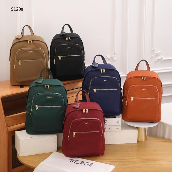 Maroon Tumi Carson Bag Tas Tumi Carson Voyageur Carson Backpack