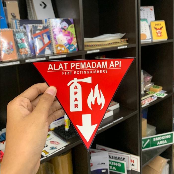 Jual Stiker K3 Alat Pemadam Api Ringan APAR/Sticker HSE light fire ...