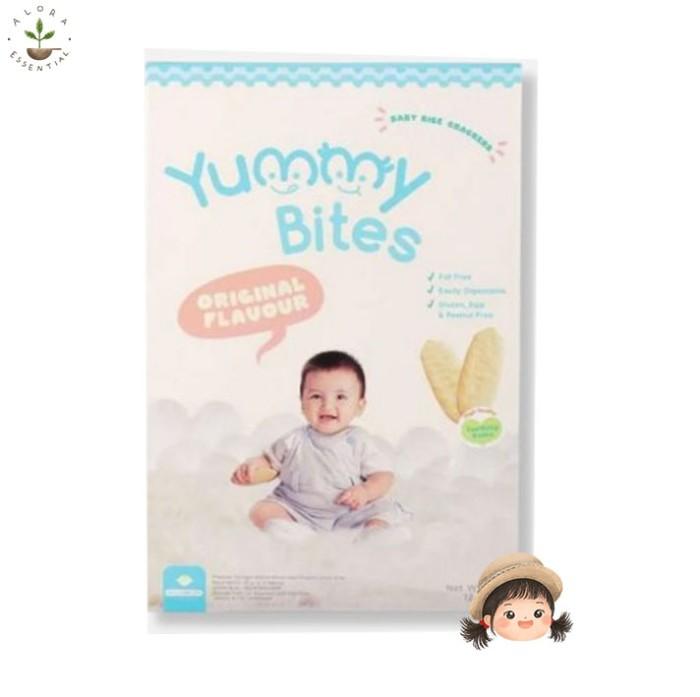 Gambar SPECIAL DISKON Yummy Bites Rice Crackers Original 25gr dari hasbibif undefined Tokopedia