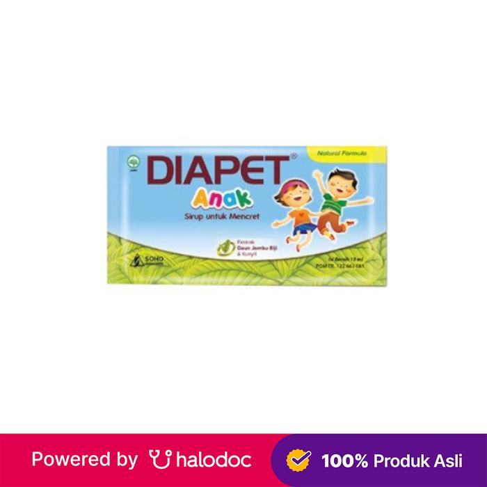 Gambar Diapet Anak Sachet 10 ml - Obat Diare - Halodoc dari Apotek Melia Mataram Diy undefined Tokopedia