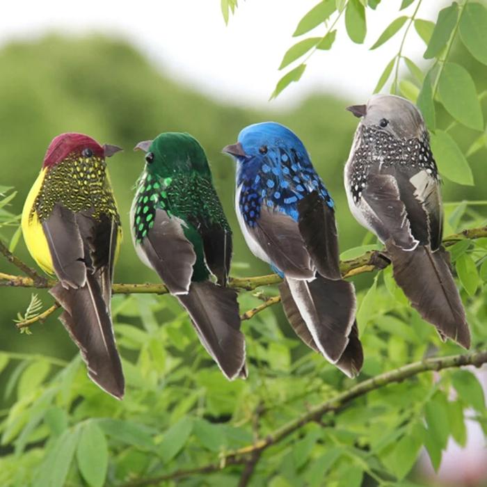 Gambar SH Outdoor Decor Simulation Feather Bird Garden Forest Flower D dari Sunny High undefined Tokopedia