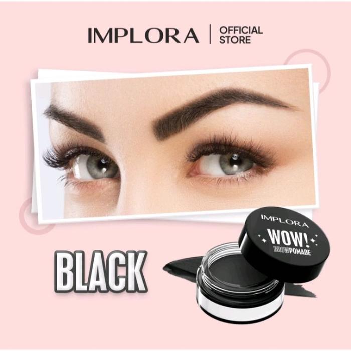 Gambar IMPLORA Wow Brow Pomade - Black dari CasaBeauty undefined Tokopedia