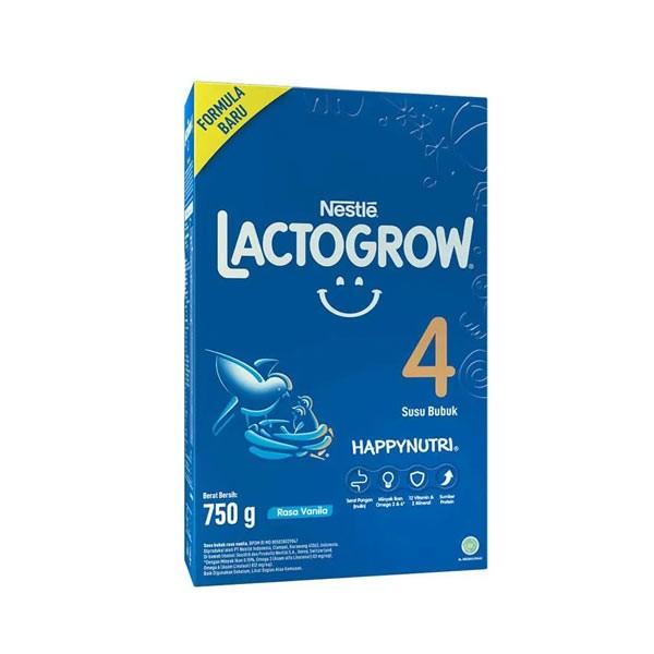 Gambar LACTOGROW 4 VANILLA BOX 750 GR dari SUPERMARKET SUPLEMEN undefined Tokopedia