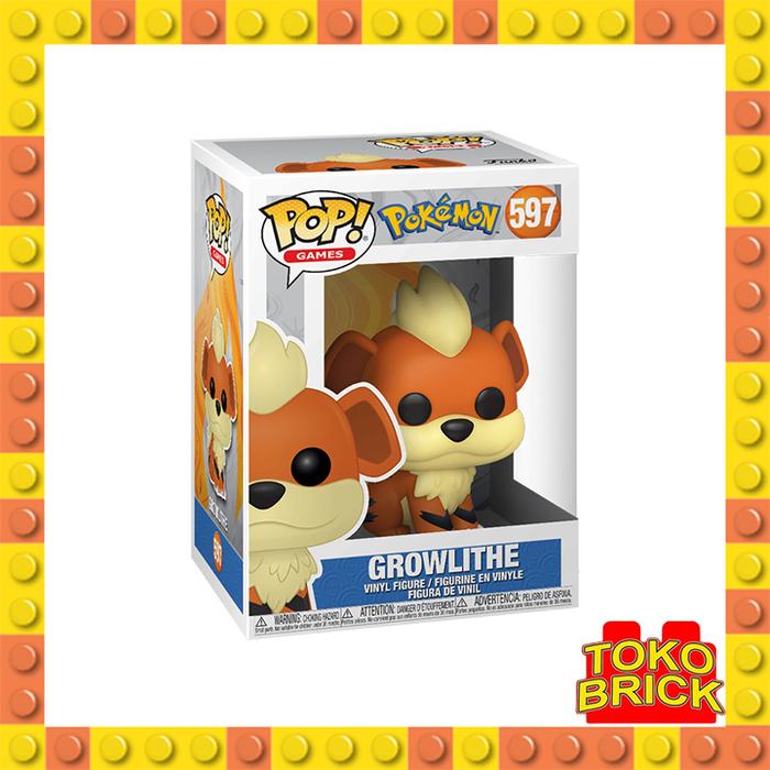 Gambar Funko Pop Pokemon Growlithe 597 - STANDARD dari Toko Brick undefined Tokopedia