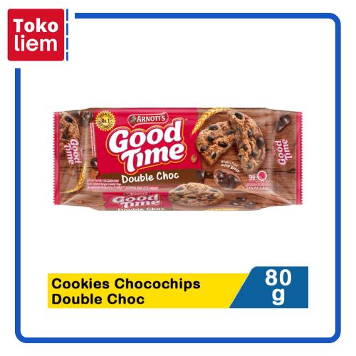Gambar Good Time Cookies Chocochips Double Choc 80G dari CV MULTIJAYA ABADI undefined Tokopedia