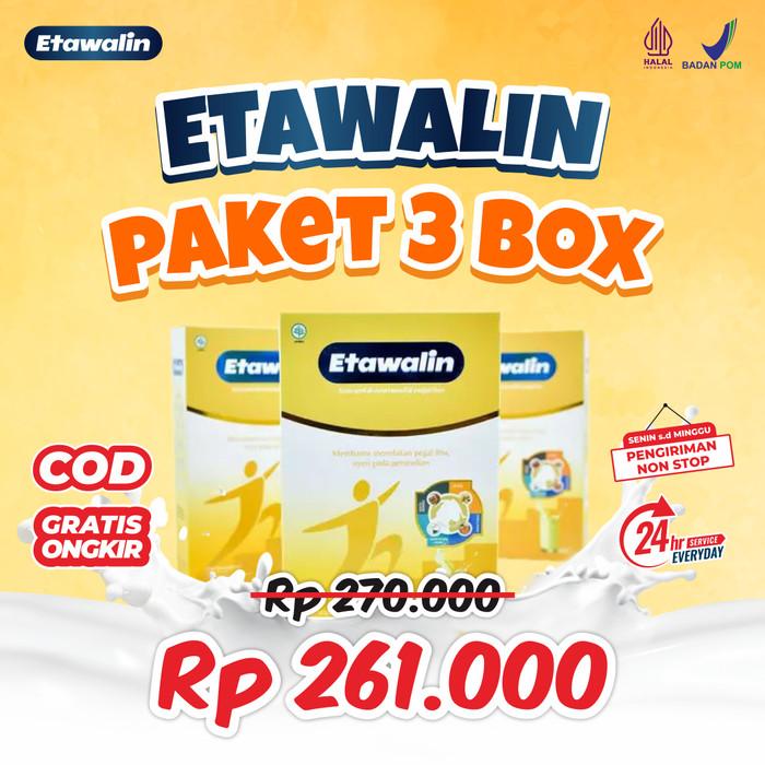 Gambar Etawalin Paket 3 Box - Atasi Nyeri Sendi Asam Urat Original bermutu dari Hello Milky's undefined Tokopedia