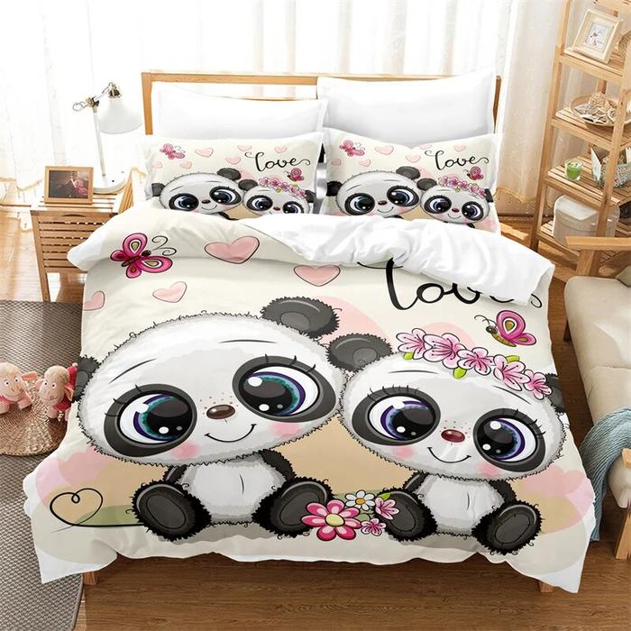 Gambar DJ Cartoon Children Bedding Set Duvet Cover Set 3d Bedding Digi dari Delphi Joy undefined Tokopedia