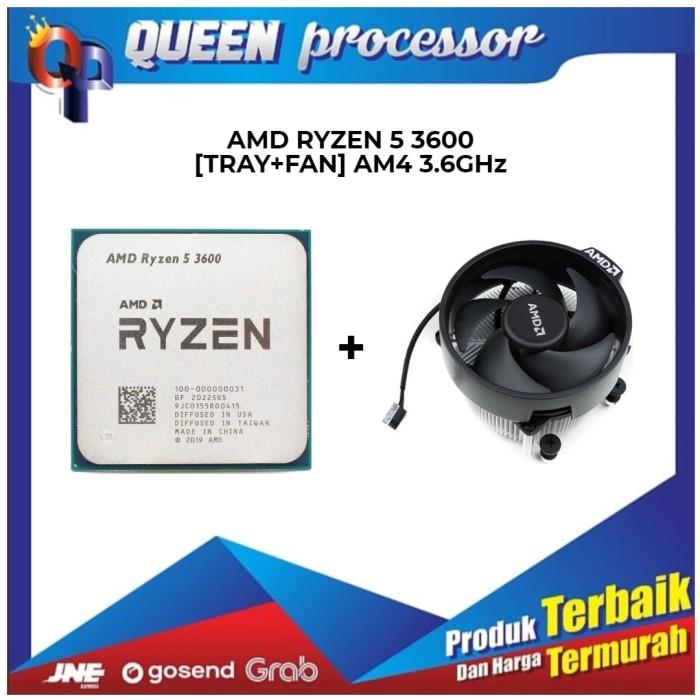 Jual promo AMD RYZEN 3600 TRAY AM4 FAN berkualitas