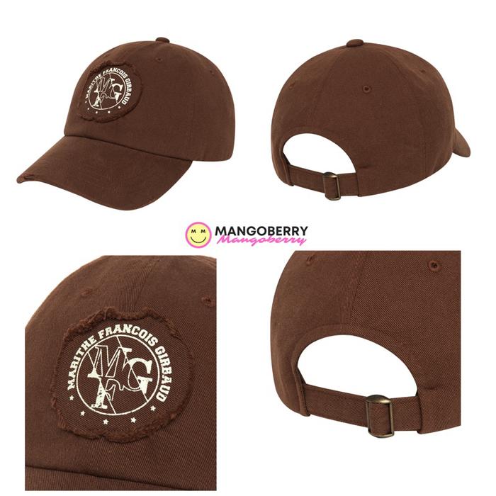Gambar MARITHE FRANCOIS GIRBAUD - College Logo Cap - Brown dari hanarisakura store undefined Tokopedia