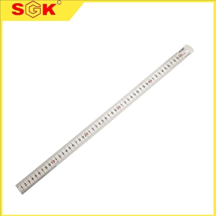 Jual SGK Penggaris / Penggaris Besi / STEEL RULER METRIC - 300mm ...