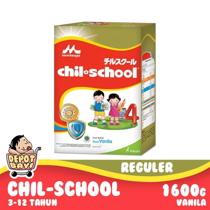 Gambar Morinaga Chil School Reguler Tahap 4 Vanila 1600 gram bermutu dari Hello Milky's undefined Tokopedia