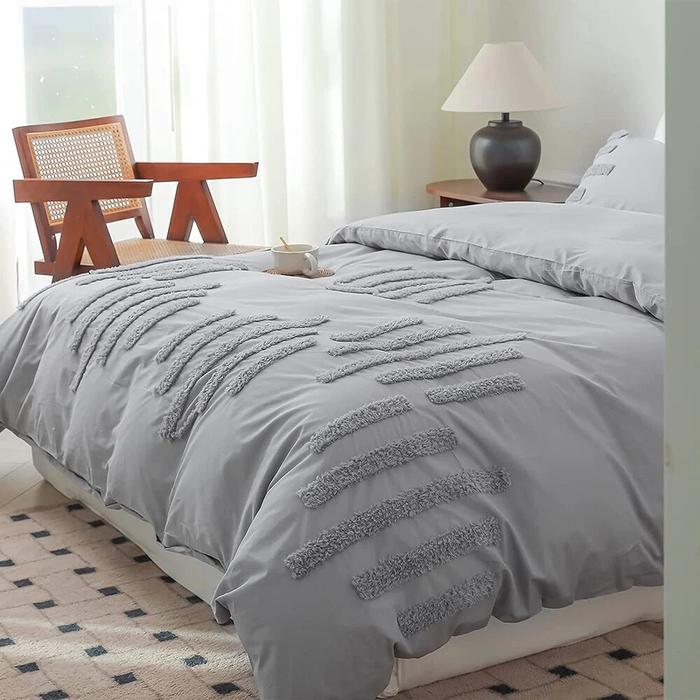 Gambar DJ SimpleOpulence 100Persen Cotton Bedding Set 3Pcs Washed Comforte dari Delphi Joy undefined Tokopedia
