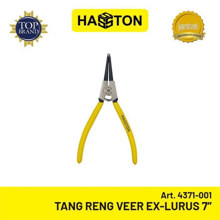 Gambar Hasston Tang Ring Ver 7" / Tang Snap Ring Ex. Lurus (4371-001) dari Hasston Tools undefined Tokopedia