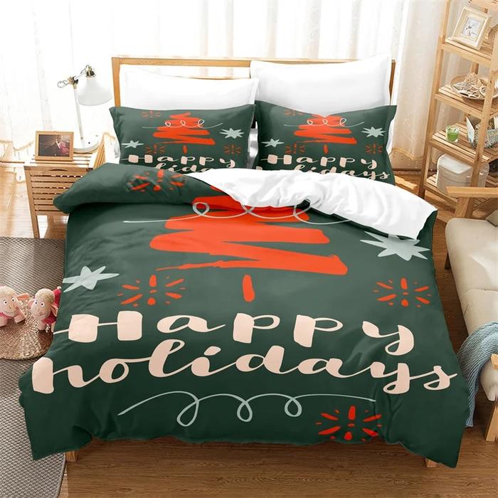 Gambar DJ Creative Christmas Bedding Set Duvet Cover Set 3d Bedding Di dari Delphi Joy undefined Tokopedia