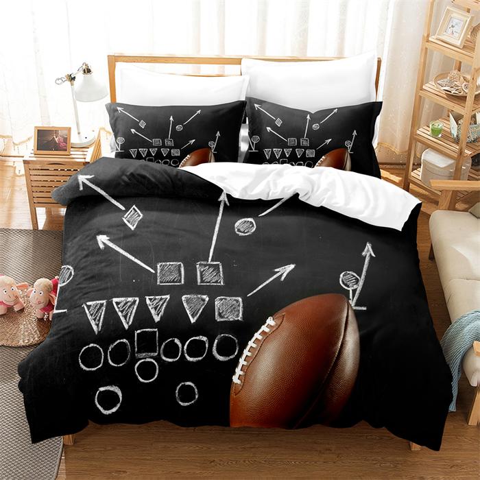 Gambar DJ Athletic Sports Bedding Set Duvet Cover Set 3d Bedding Digit dari Delphi Joy undefined Tokopedia