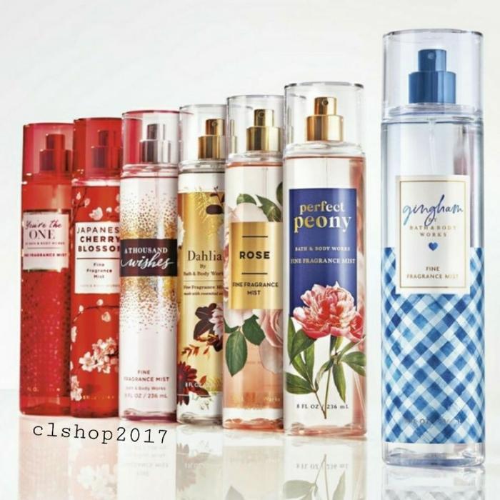 Bath Body Works Bbw Body Mist 236 Ml Mix Part 12 Youre The One