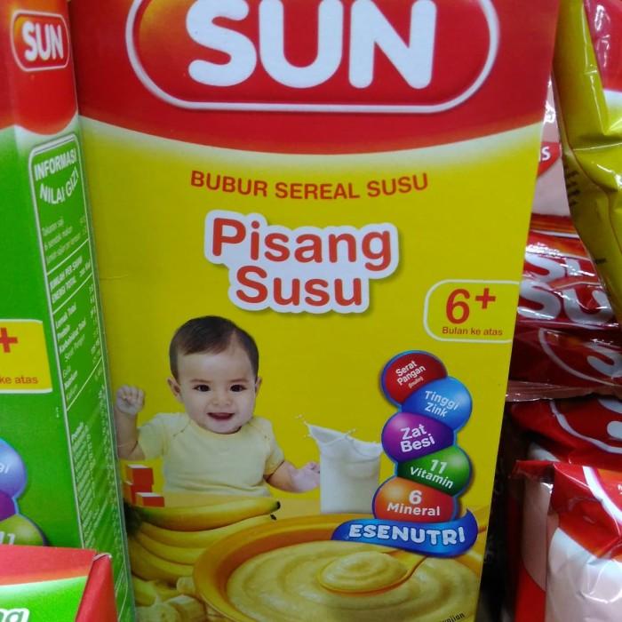 Gambar E♪Q4 SUN BUBUR SEREAL ALL VARIAN 120GR-USIA 6+ BULAN KE ATAS-MPASI dari serlipujiatiastore undefined Tokopedia