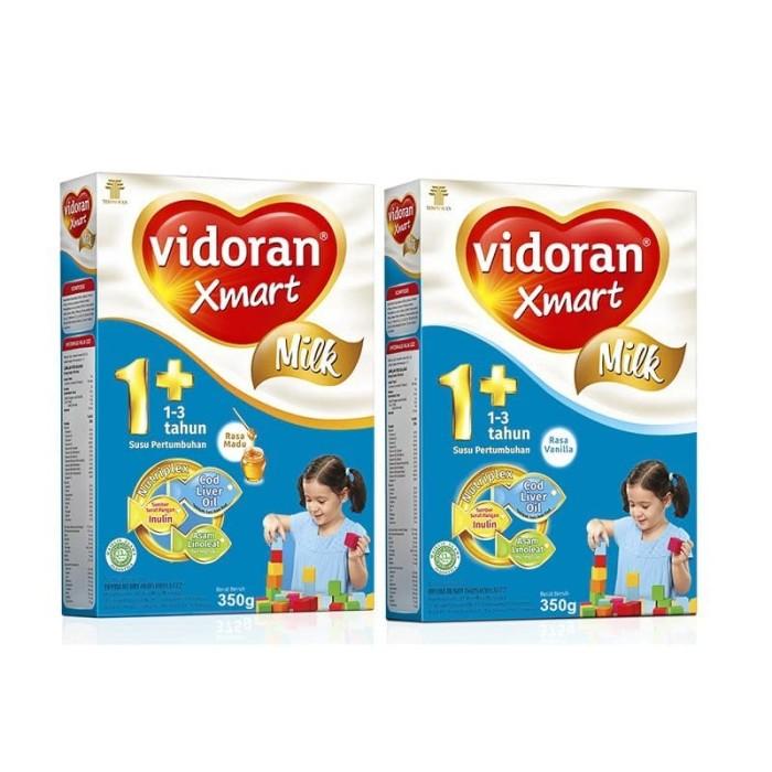Gambar B JZ VIDORAN XMART 1+ FORMULA BAYI USIA 1-3 TAHUN NUTRIPLEX MADU 350GR dari indriserlianaomall undefined Tokopedia