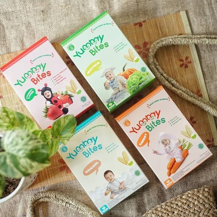 Gambar E MY YUMMY BITES MINI RICE CRACKERS / BISKUIT BERAS / SNACK BAYI D J8 dari rikibimaitrends undefined Tokopedia