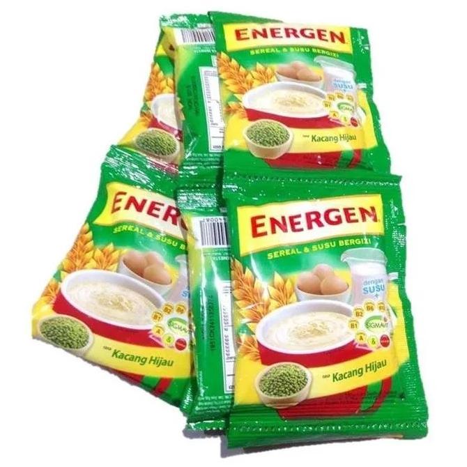 Gambar MAYORA ENERGEN SEREAL RENCENG 10 x 32gr COKELAT VANILA KACANG HIJAU - RENCENG VANILA dari ATIANST undefined Tokopedia