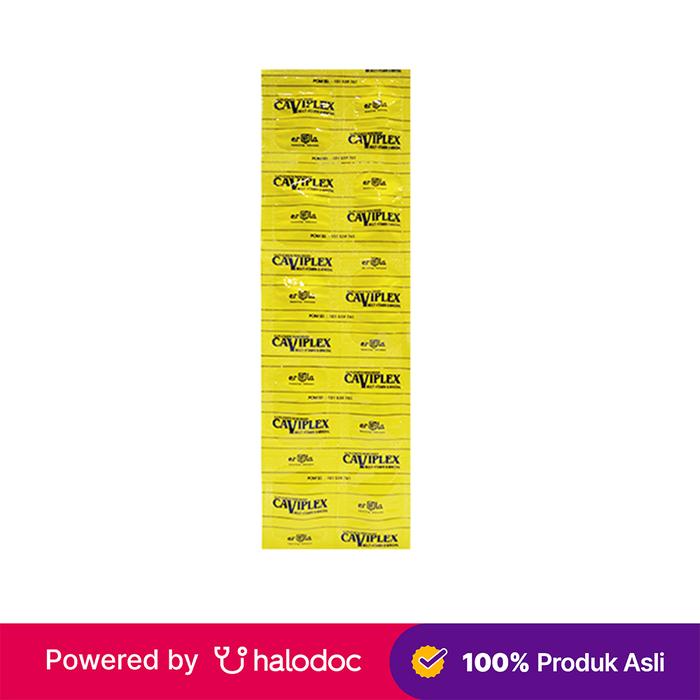 Gambar Caviplex 10 Kaplet - Multivitamin - Halodoc dari Apotek Asri Malang Jawa Timur undefined Tokopedia
