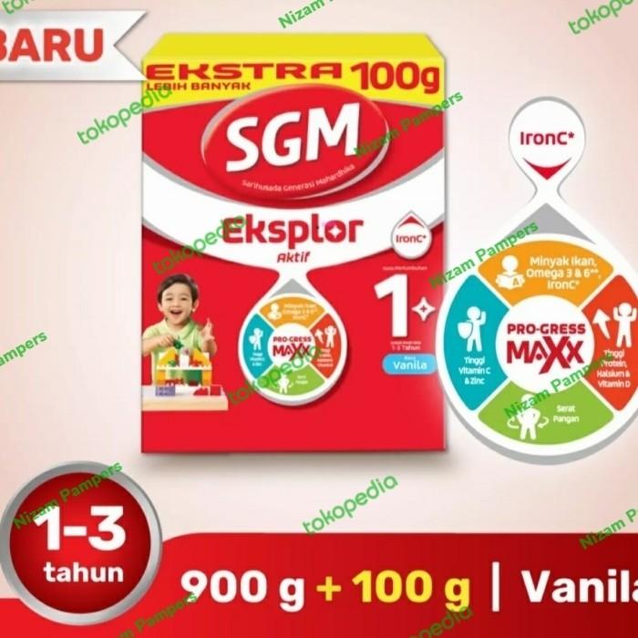 Gambar J➸18 SGM 1PLUS VANILA 900GRAM BARU A✓G9 dari serlipujiatiastore undefined Tokopedia
