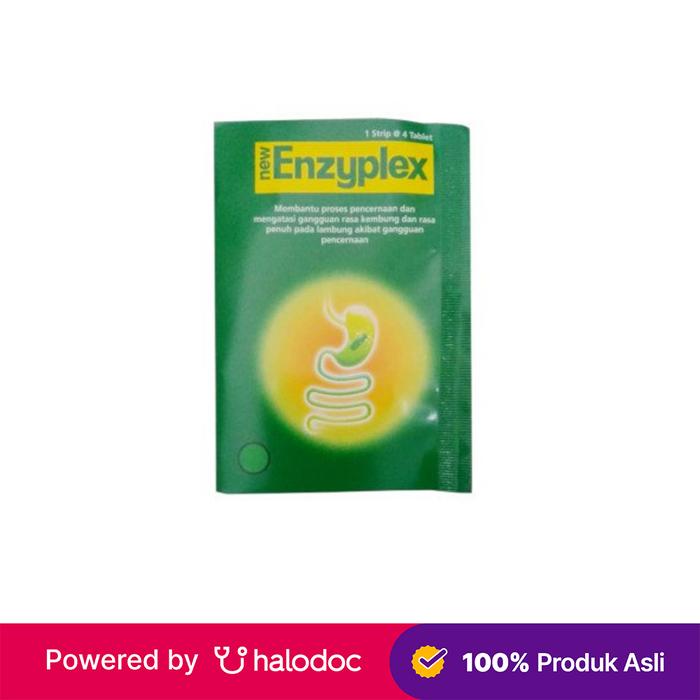 Gambar New Enzyplex 4 Tablet - Vitamin Pencernaan - Halodoc dari Apotek Halomedika Kp Rambutan undefined Tokopedia