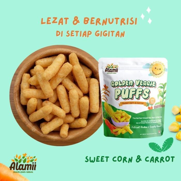 Gambar CR5 ALAMII GOLDEN VEGGIE PUFFS 25G L㊚NI dari serlipujiatiastore undefined Tokopedia
