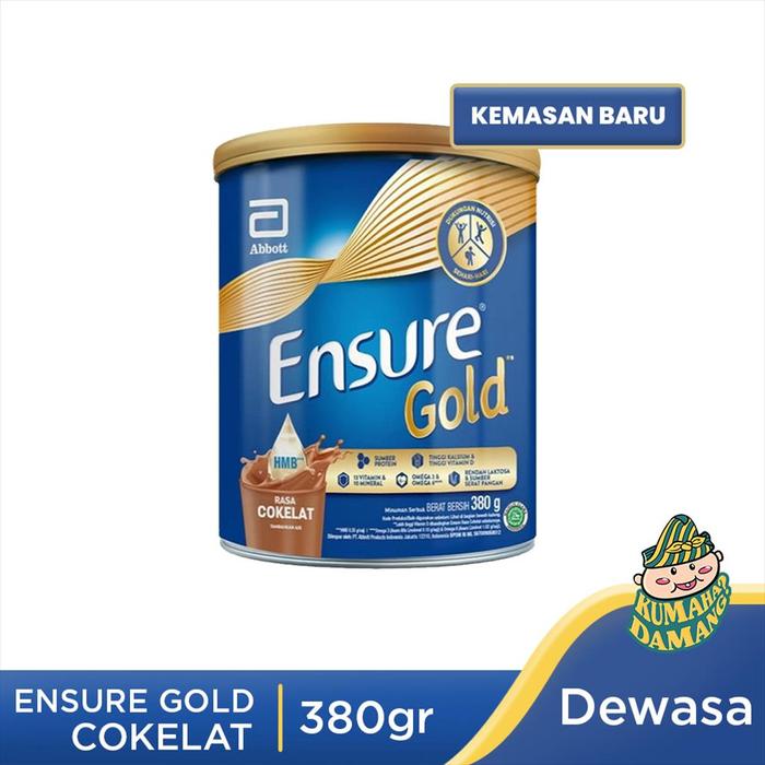 Gambar Ensure Gold HMB   Rasa Coklat 380g dari Kumaha Damang Bdg undefined Tokopedia