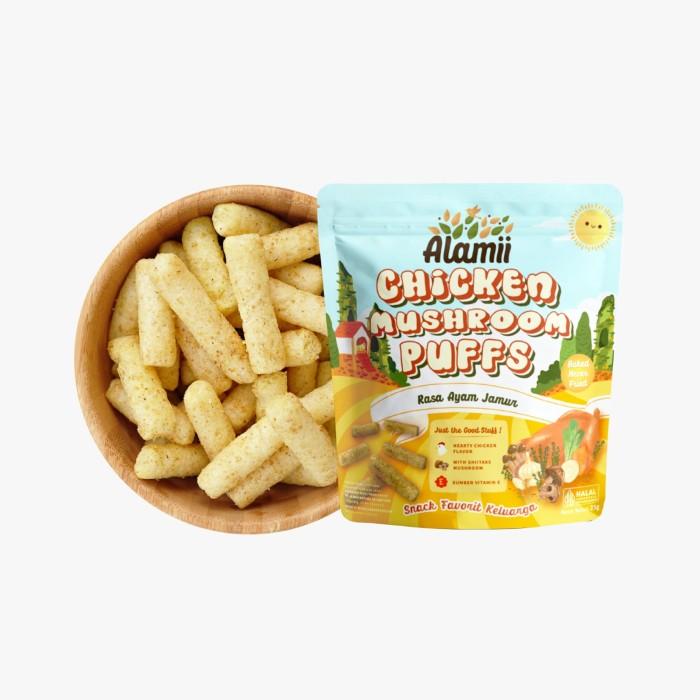 Gambar O㊛8B ALAMII PUFFS - CHICKEN MUSHROOM 25GR S1U dari rikibimaitrends undefined Tokopedia