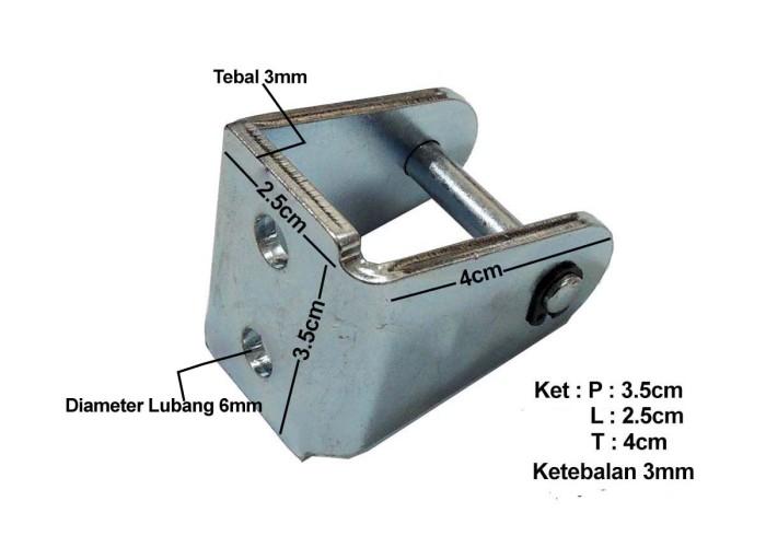 Gambar AKTUATOR, ACTUATOR 12V LINEAR AKTUATOR, LINEAR ACTUATOR 75CM 1000N - mounting dari D'Bliss Store undefined Tokopedia