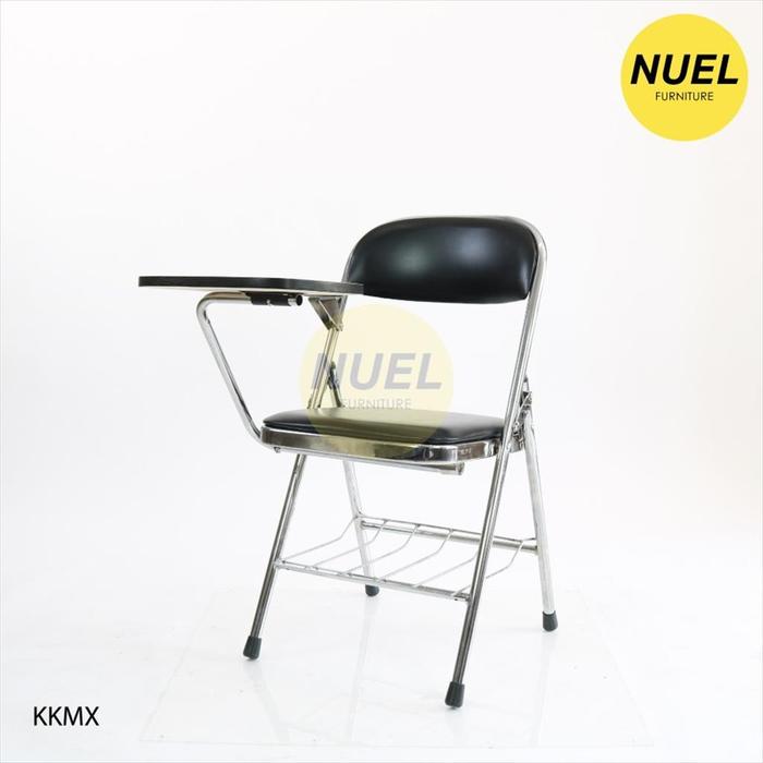 Gambar NUEL Kursi Kuliah Lipat Hitam /  Kursi Seminar / Kursi Kursus - KKMH-2 dari NuelFurniture undefined Tokopedia