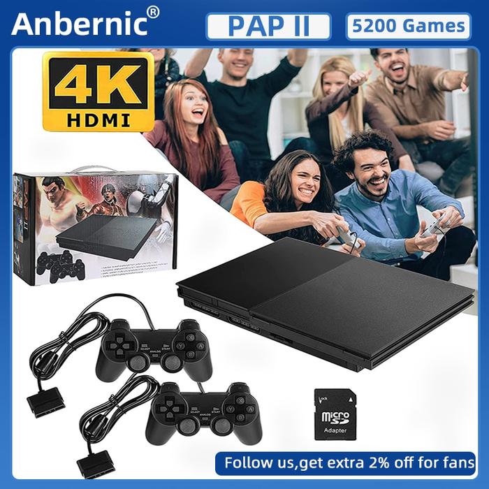 Gambar Anbernic PAP II konsol Video Game, permainan keluarga kompatibel dari sossissusi undefined Tokopedia