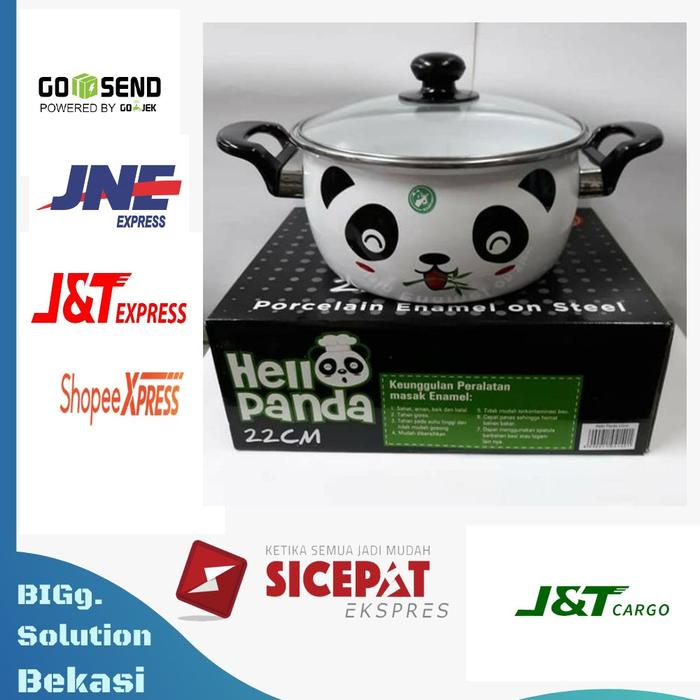 Gambar Maspion 22 Cm Brilliant Hello Panda / Panci Brilliant Hello Panda dari Wagiwagi undefined Tokopedia