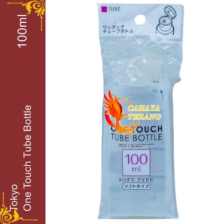 Gambar Tokyo 1 One Touch Tube Bottle 100ml Botol Isi Ulang Refill Lotion 6249 dari Cahaya Terang Market undefined Tokopedia