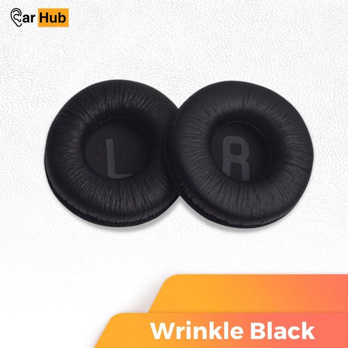 Gambar Earpad Earcup Miniso Headphone Bluetoot Bantalan Busa Foam Ear Cushion - Wrinkle Black dari EarHub. undefined Tokopedia