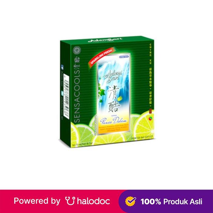 Gambar Adem Sari 5 Sachet - Meredakan Panas Dalam - Halodoc dari Apotek Kosambi Jakarta Barat undefined Tokopedia