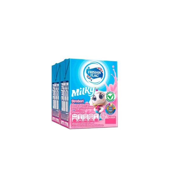 Gambar BENDERA UHT ZUZHU STRAWBERRY TP 115 ML BD6 - SUSU dari Hypermart Pesona Depok undefined Tokopedia
